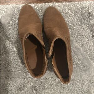 Womens Brown Slip-On Shoes